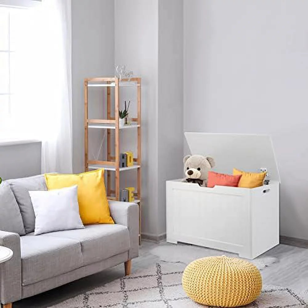 30 Inches Wooden Storage Bench V39333