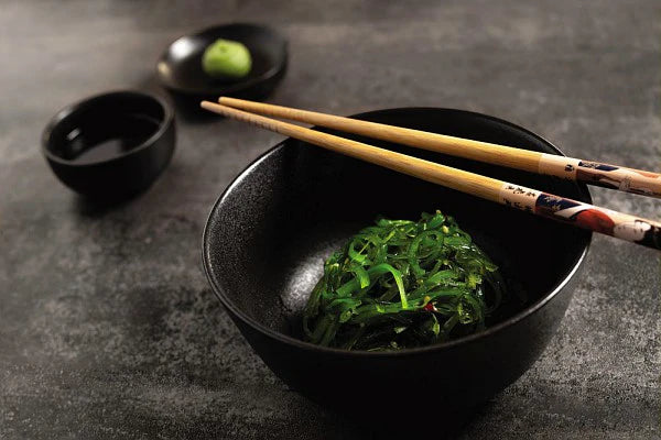 Oval Slanting Bowl 36.5x24cm Black X506