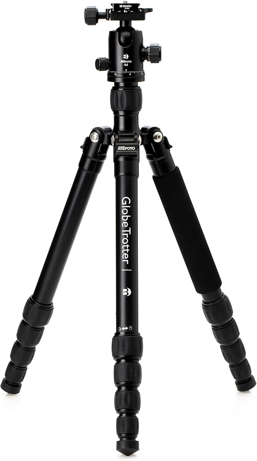 Black Travel Tripod with Ballhead and Monopod G763800