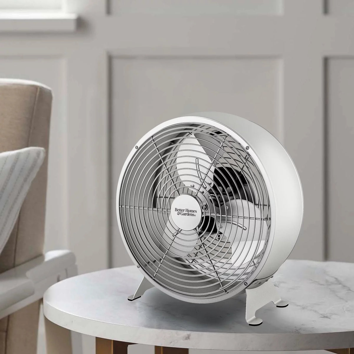 9 inch Retro Table Drum Fan I721