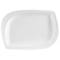 Bone White Porcelain Platter - 12/Case U94608