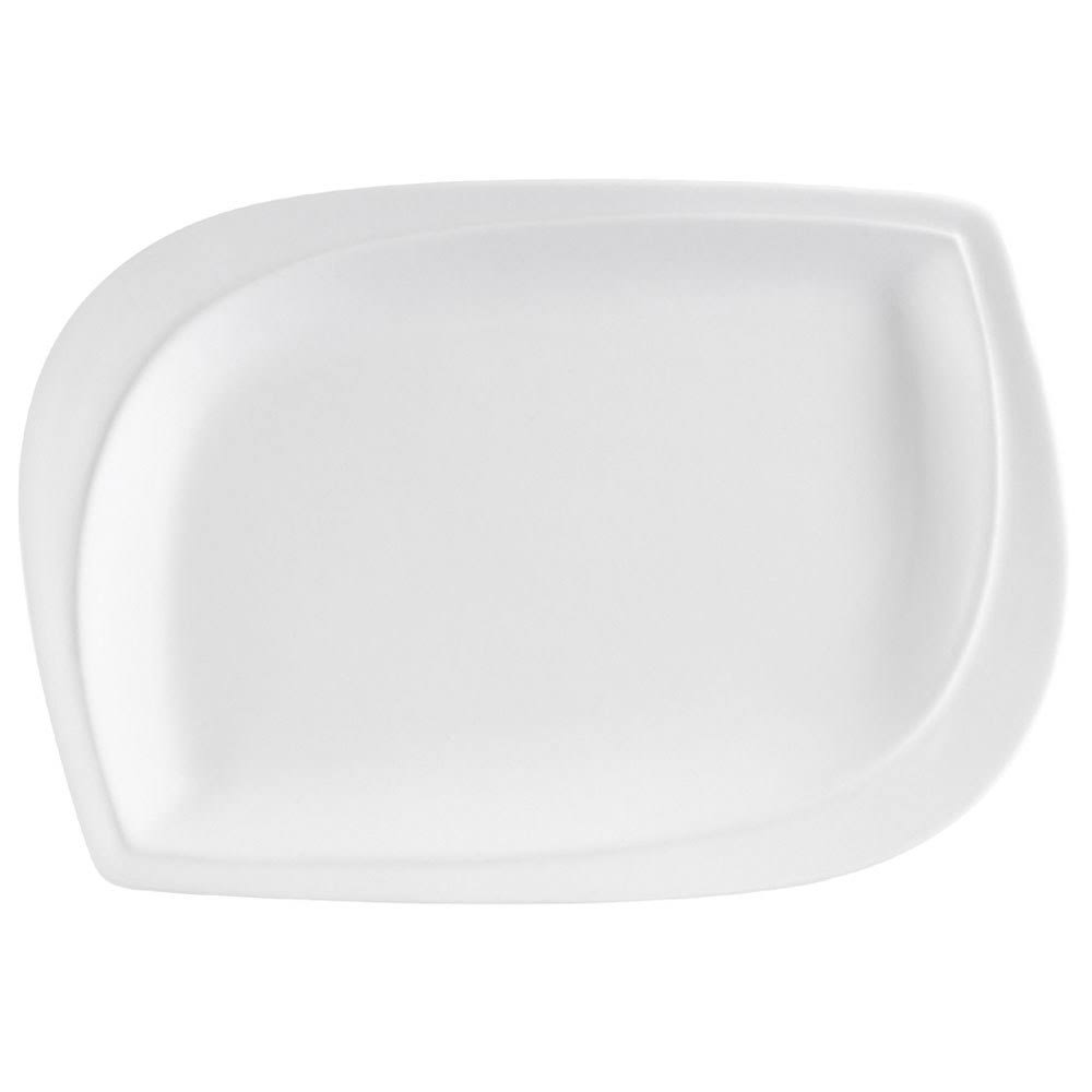 Bone White Porcelain Platter - 12/Case U94608