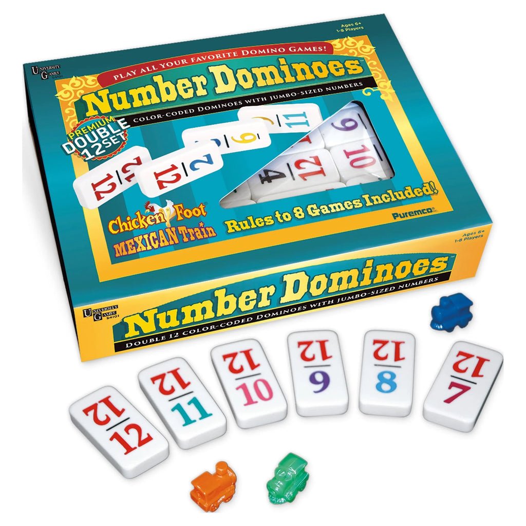 Double 12 Numbered Dominoes Y133616