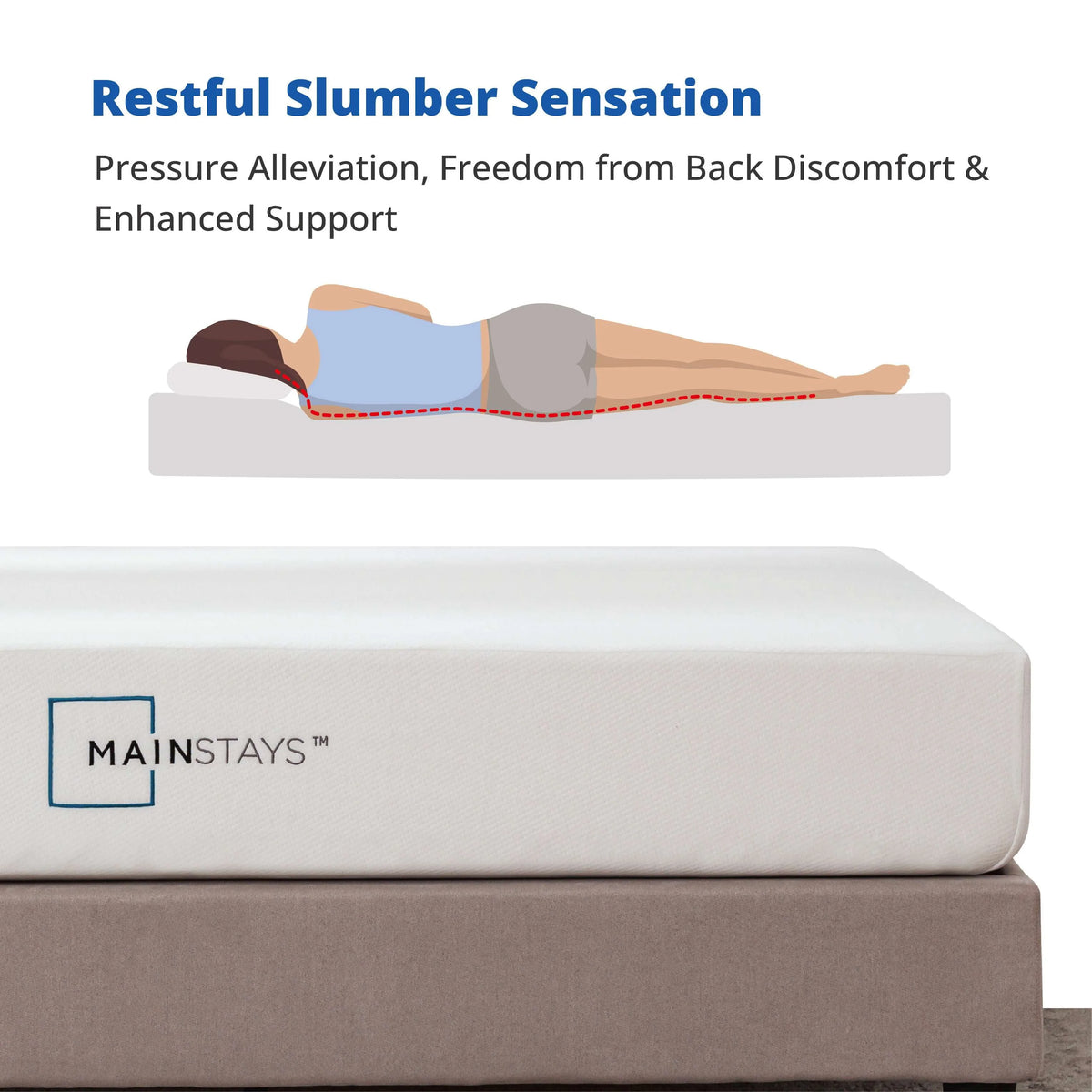 6” Green Tea Infused Memory Foam Mattress, Twin E662