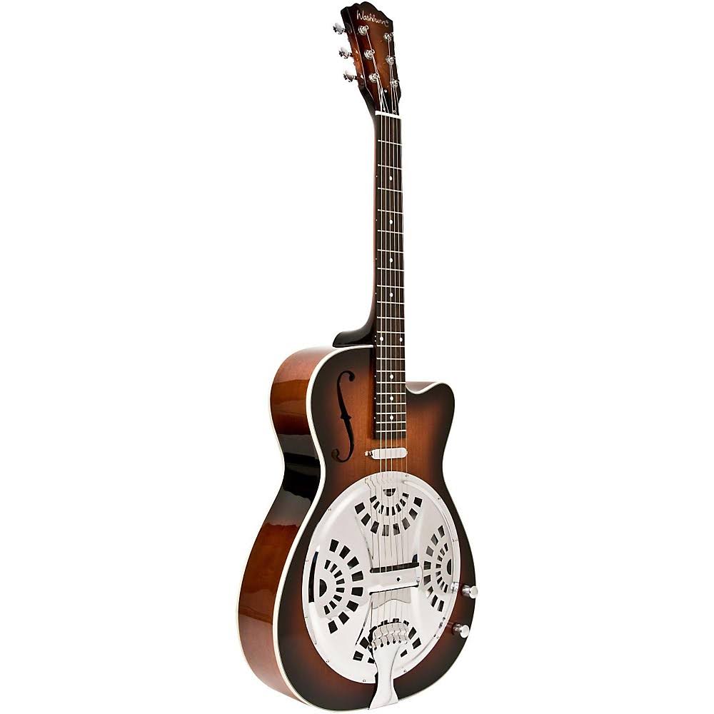 Vintage Sunburst Resonator Guitar Q825738