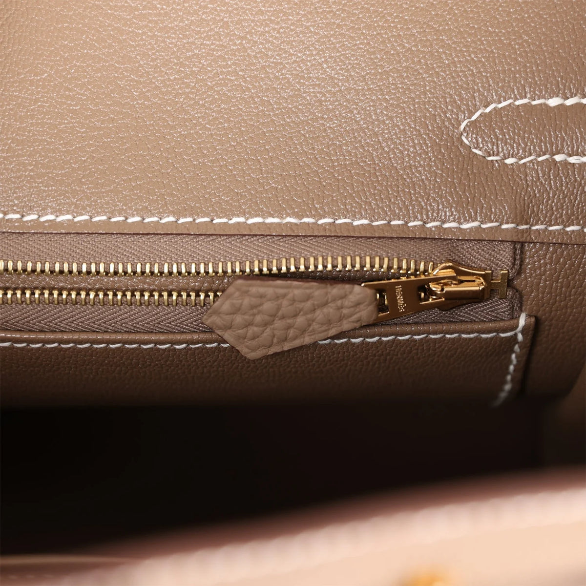 Birkin 25 Etoupe Togo Gold Hardware K393766