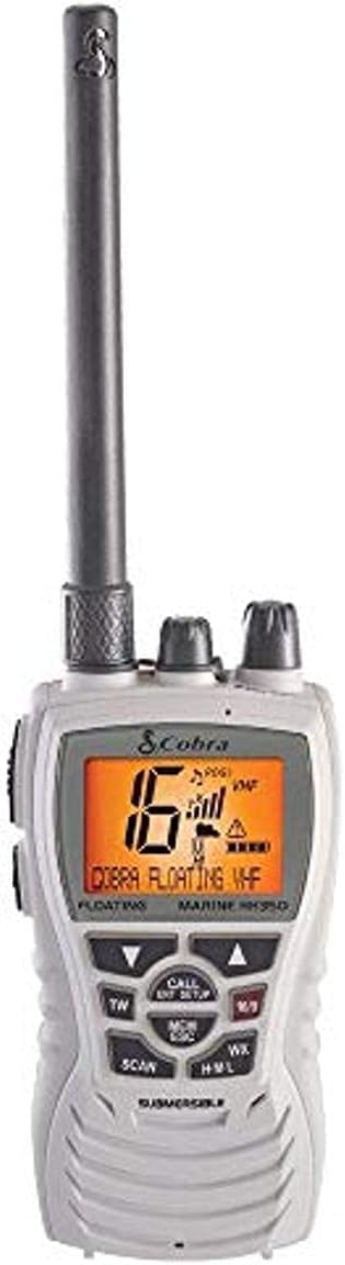 Floating Handheld VHF Radio 6 Watt Submersible Grey I853