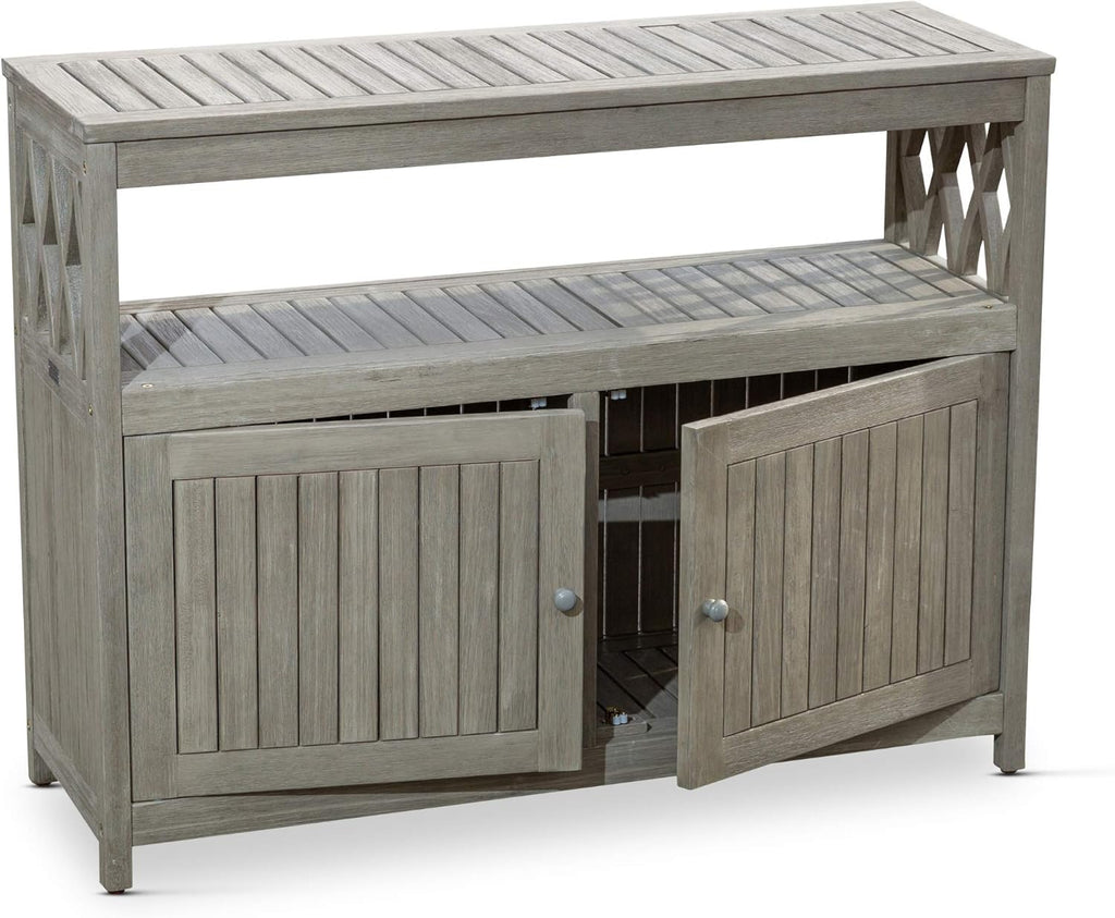 Driftwood Gray Eucalyptus Sideboard Z597