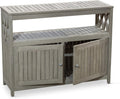 Driftwood Gray Eucalyptus Sideboard Z597