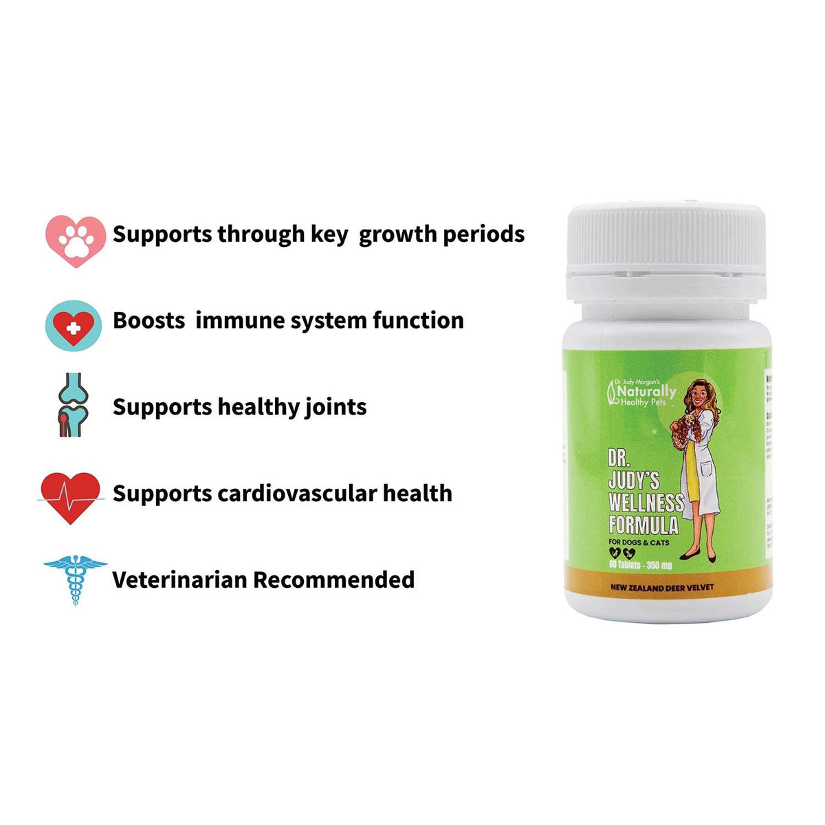 New Zealand Deer Velvet Wellness Formula for Dogs & Cats Y81706