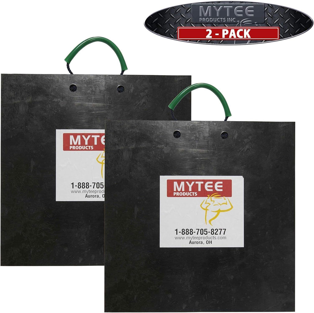 Medium Outrigger Pad 18" x 18" x 1.5" Thick Black Y2340