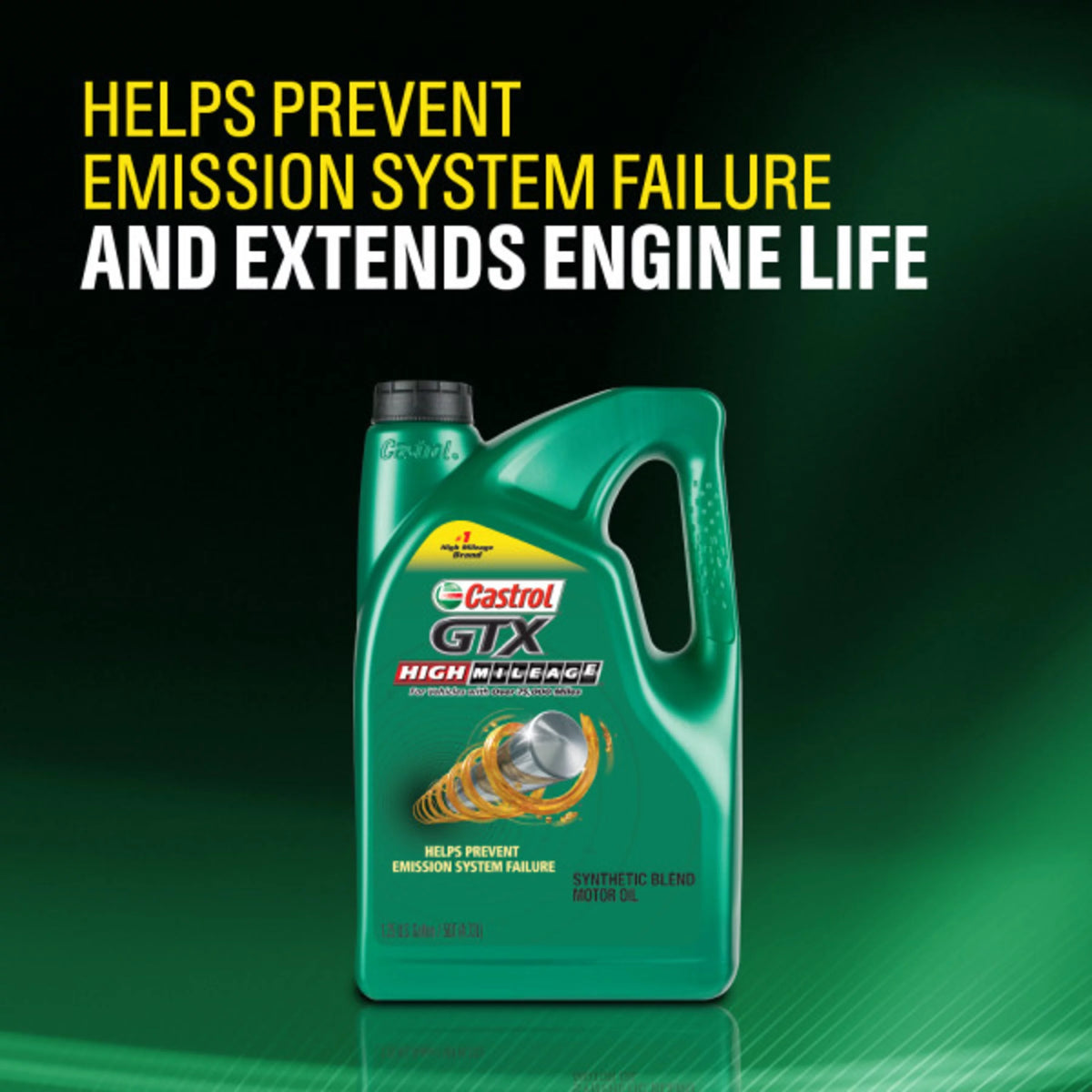 5W-20 Synthetic Blend Motor Oil, 5 Quarts U57139