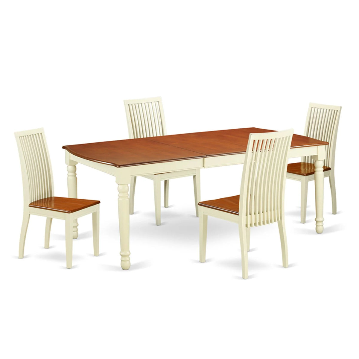 Linen White Dining Room Set B5719
