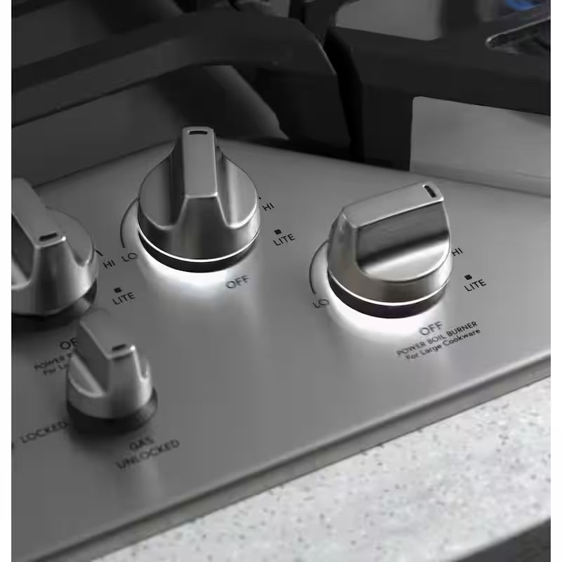 36 in. Stainless Steel Gas Cooktop with 5 Elements L74820