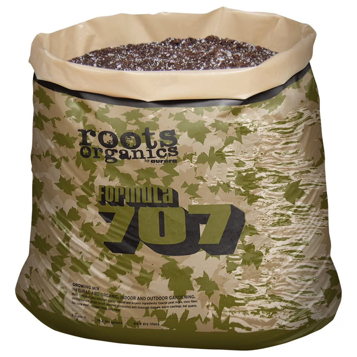 Organic Potting Soil with Peat, Compost Coco, 3 Cu. Ft. P58094