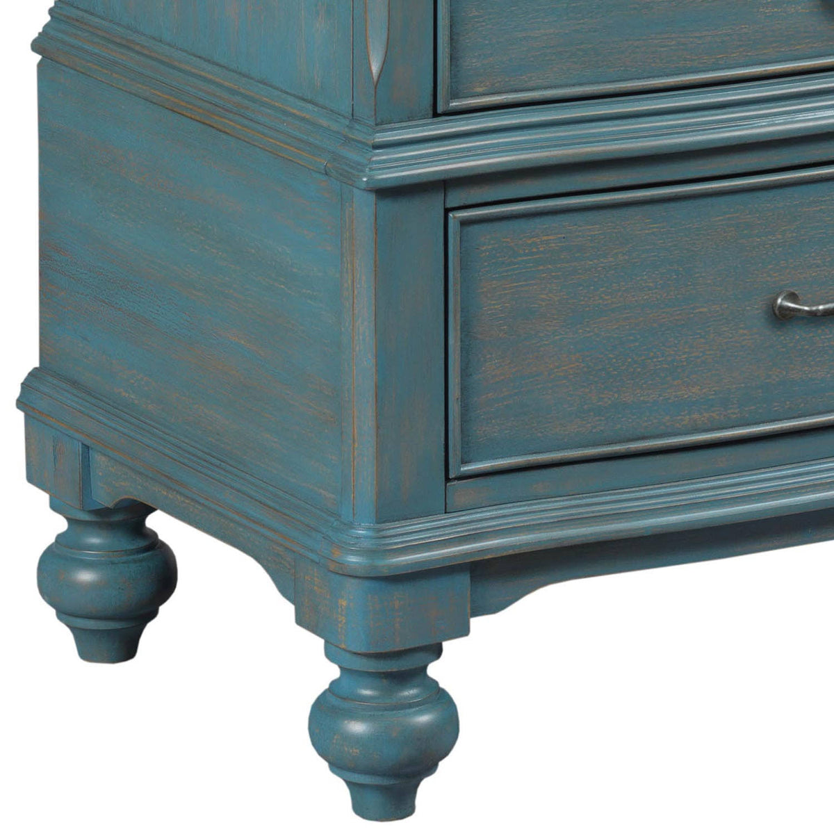Blue Nightstand A34306