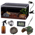 Reptile Terrarium Amphibian Tank Starter Kit F1233