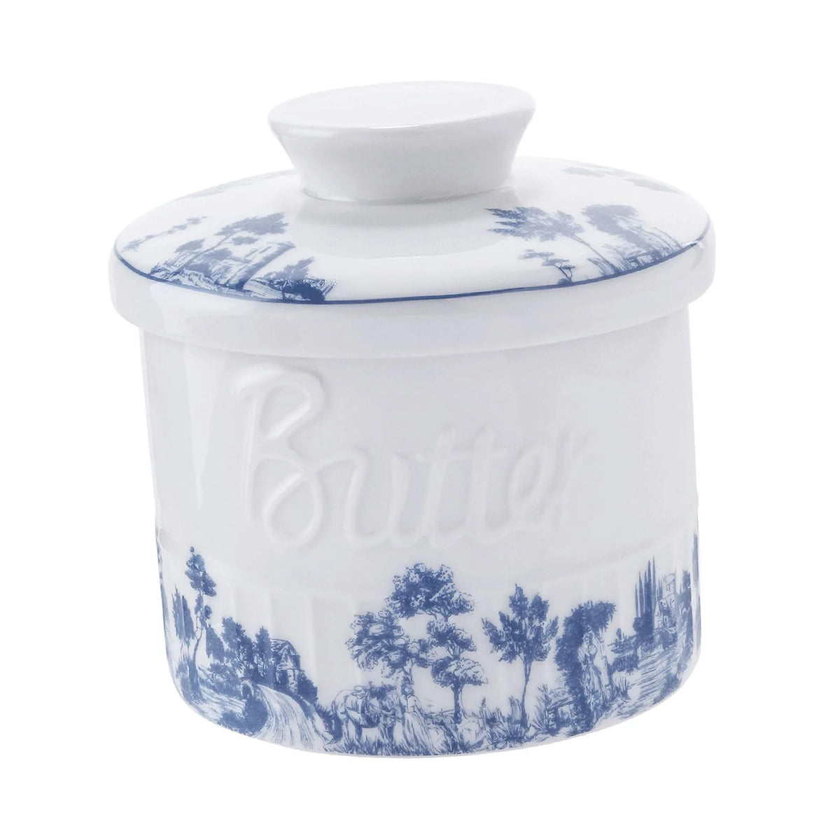 Butter Crock with Lid Butter Keeper Butter Container French Butter Dish V674