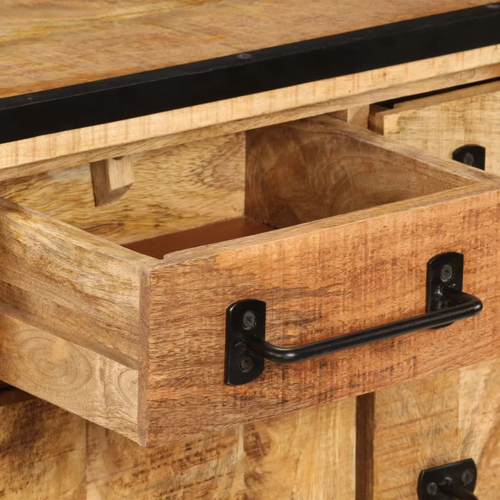 TV Cabinet with Drawers Solid Mango Wood K517