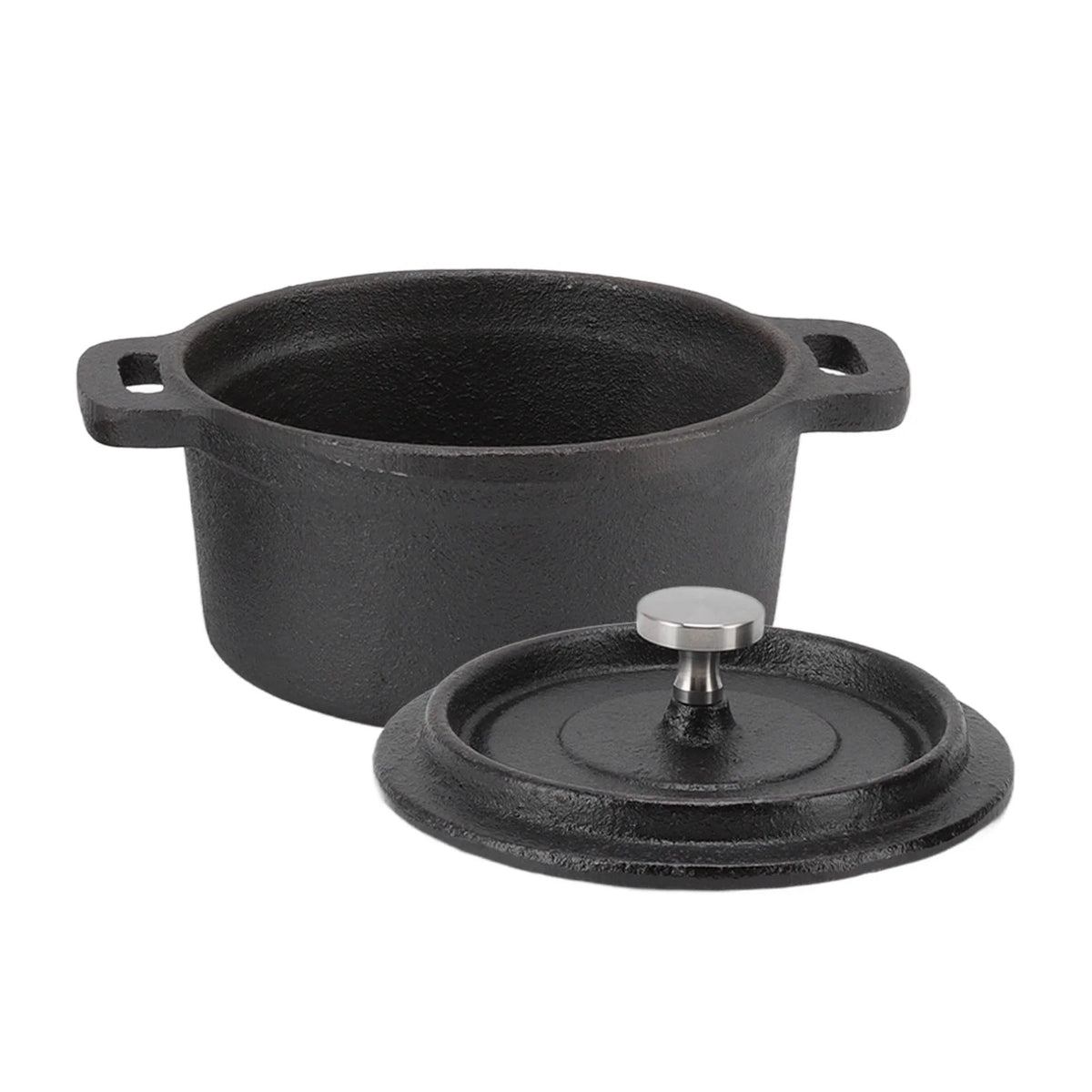 Cast Iron Cooking Pot with Lid 20CM W921