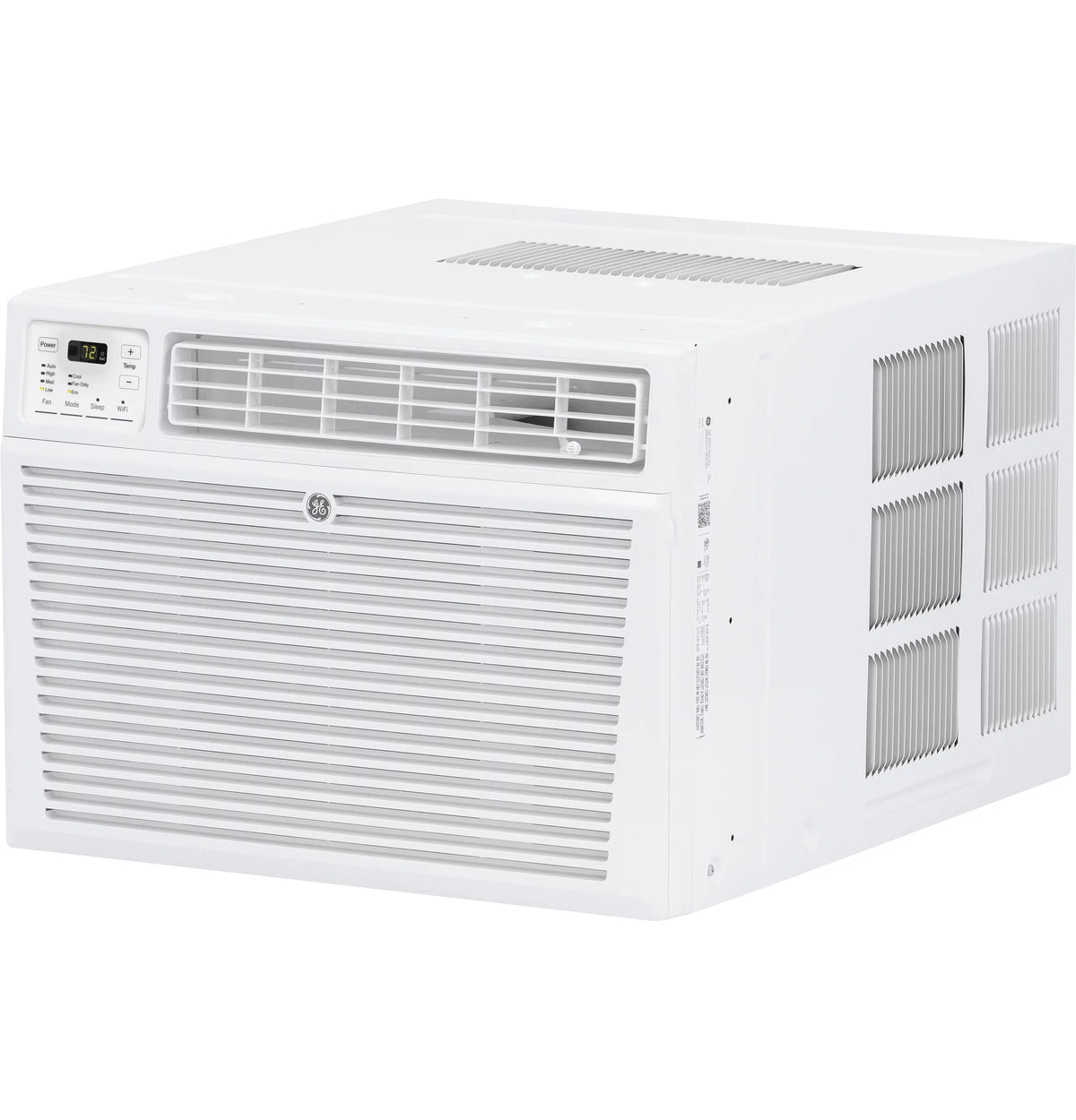 8,000 BTU Smart Window Air Conditioner with Remote, Black E834664