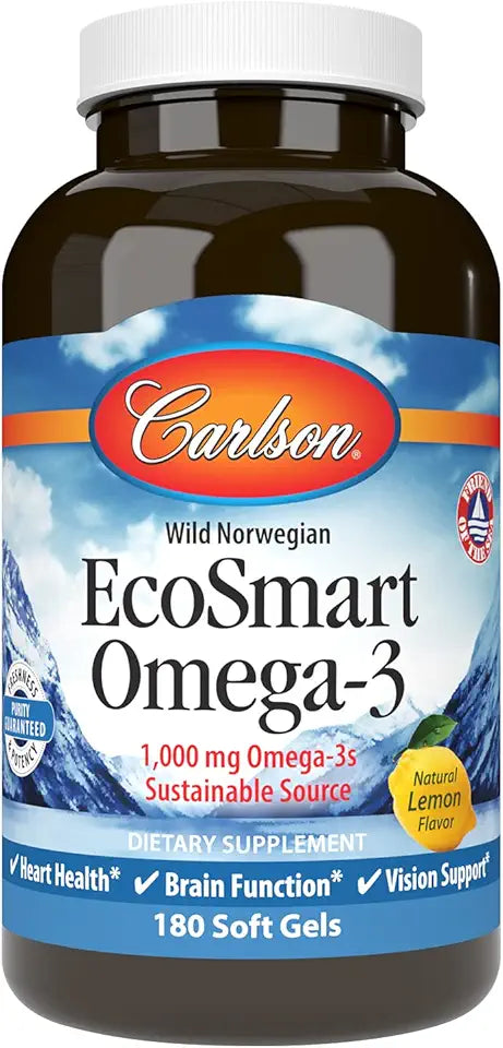 1000 mg Omega-3 Lemon Softgels F4959