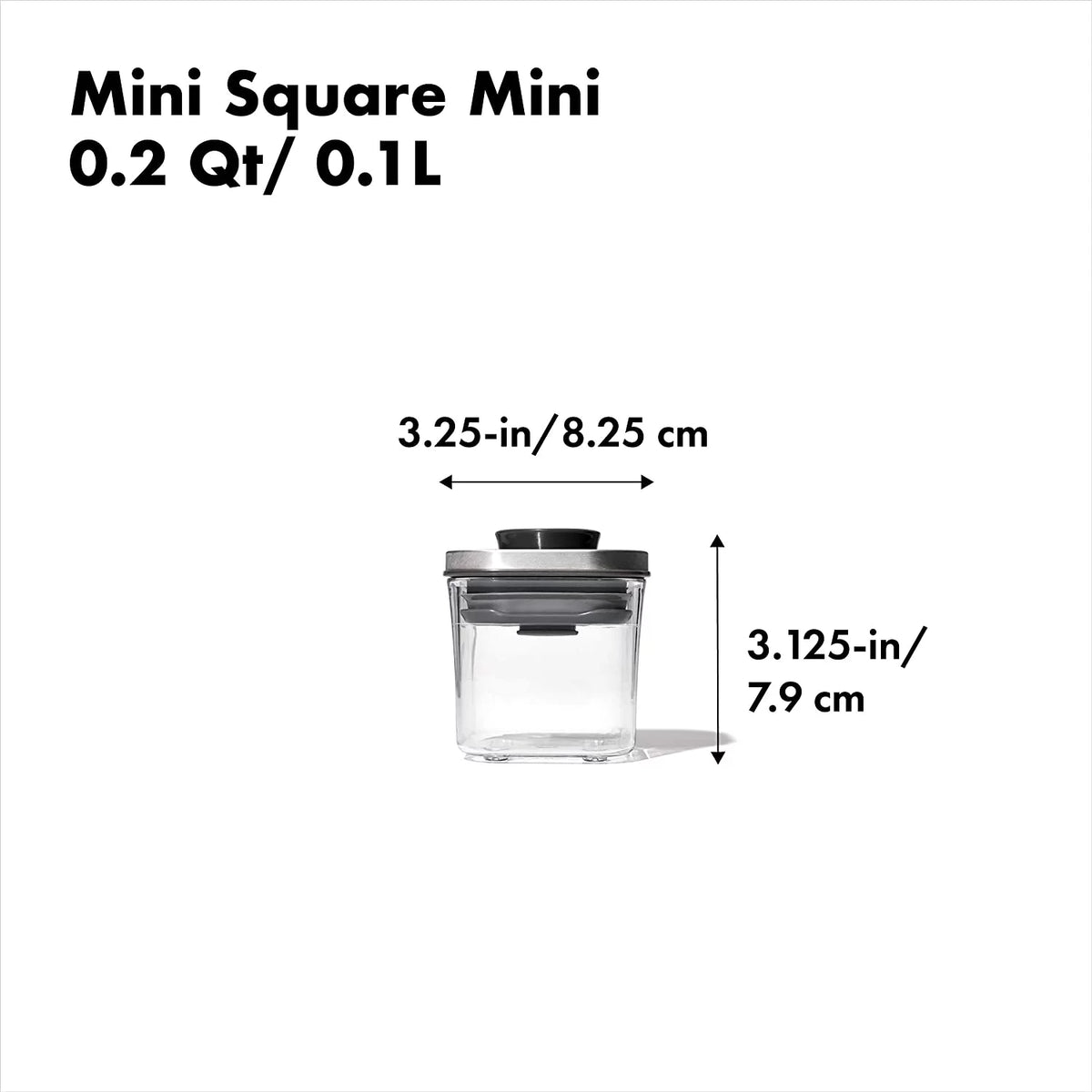 0.2 Qt Steel Container K157246