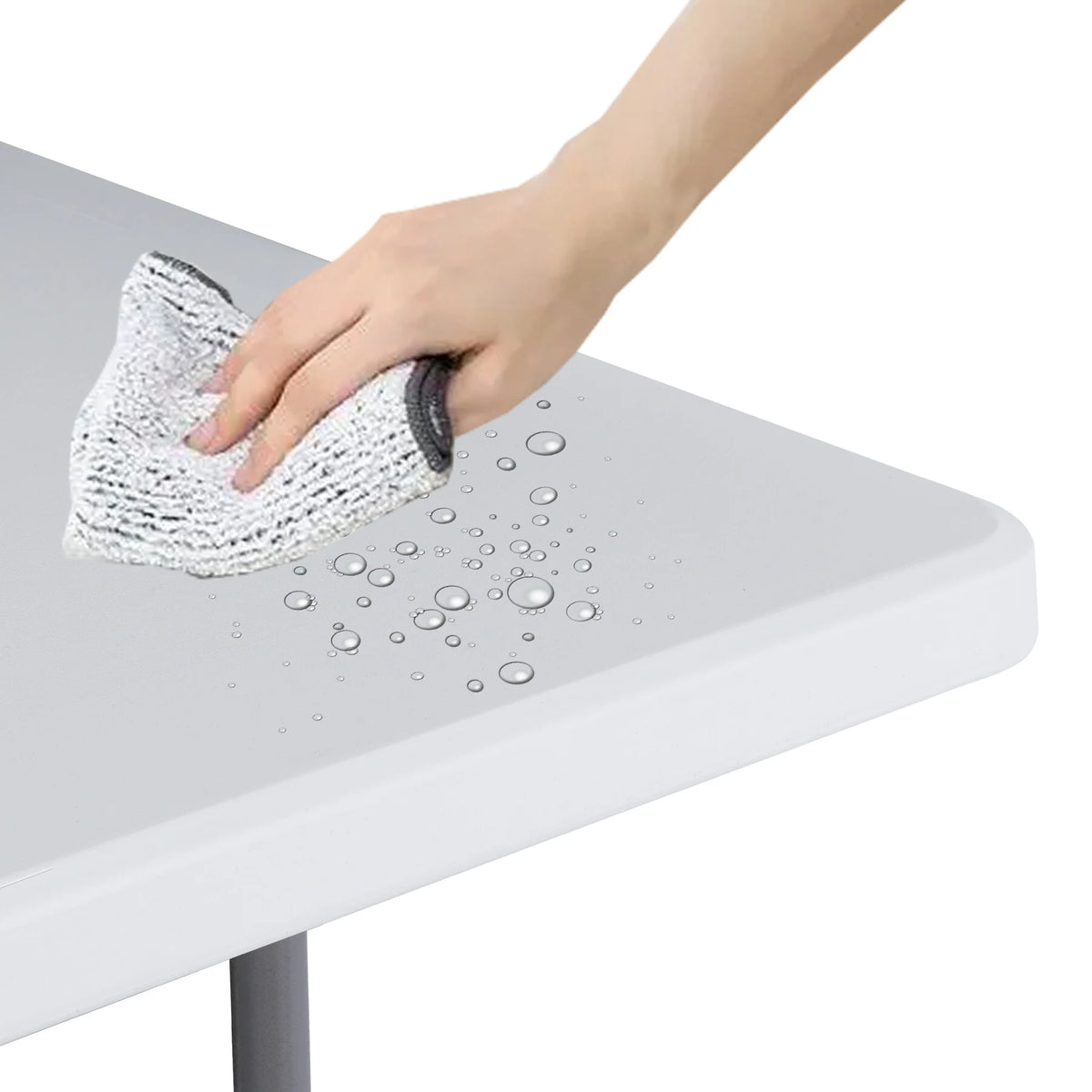 8 ft Plastic Folding Camping Table N3033