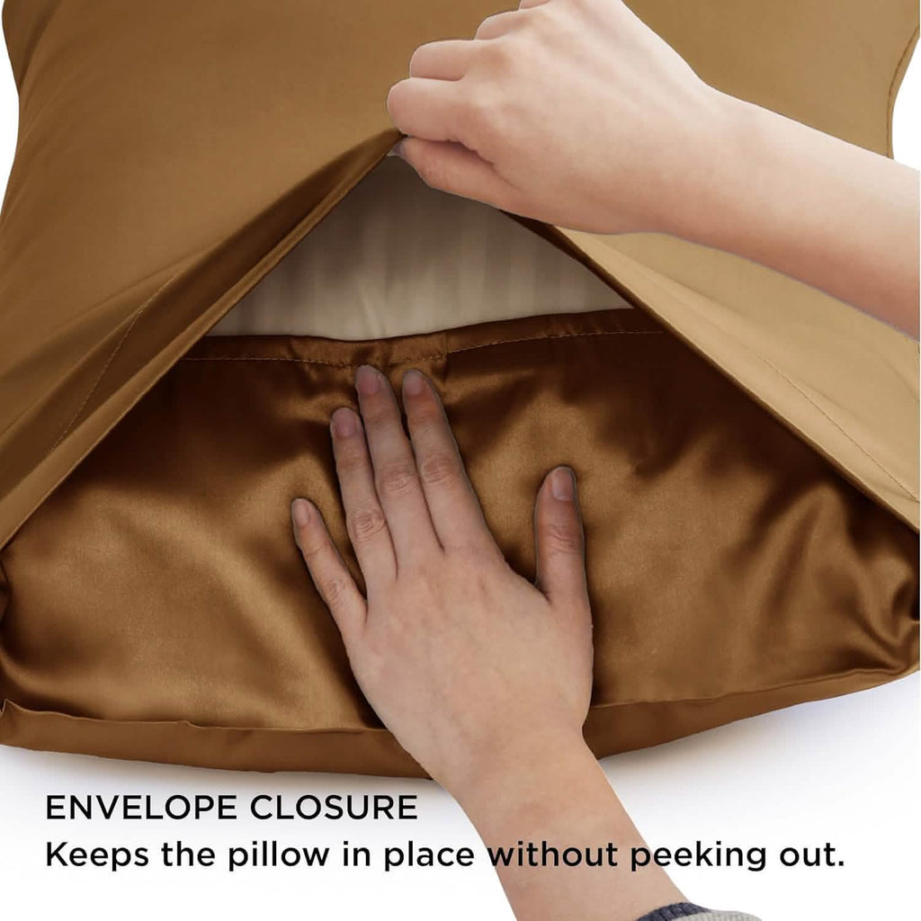 Solid Satin Pillowcase V551