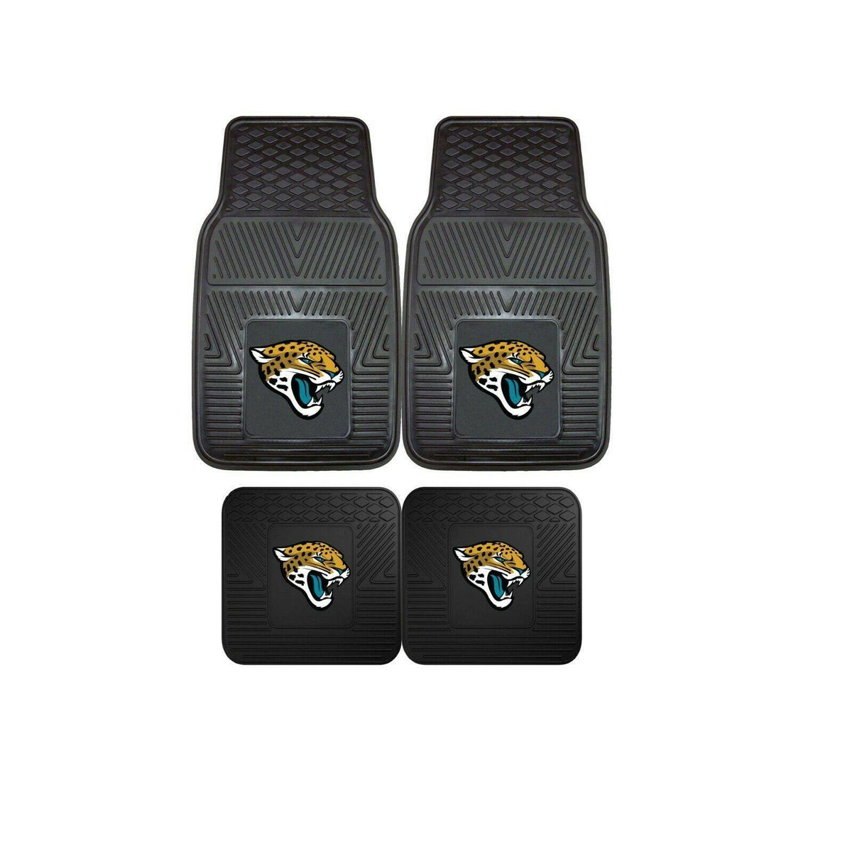 4pc Floor Mat Sets for Cars, Trucks, SUVs B38093