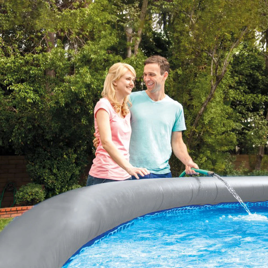 15' x 42 Inflatable Above Ground Swimming Pool Set H545192