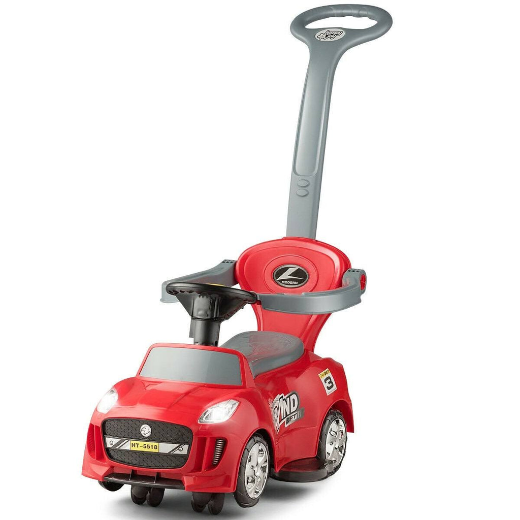 Red 3 in 1 Kids Ride on Push Car Stroller Wagon C708