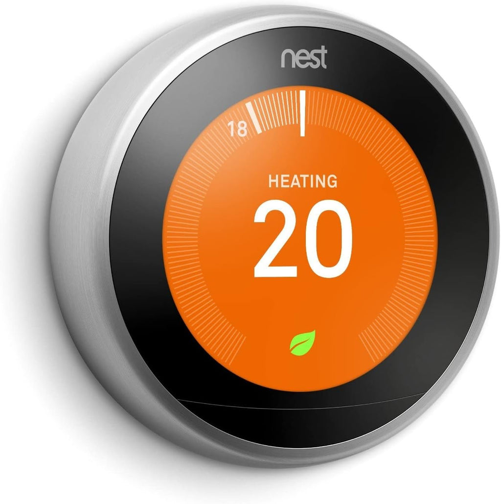 Stainless Steel Programmable Smart Thermostat J999160