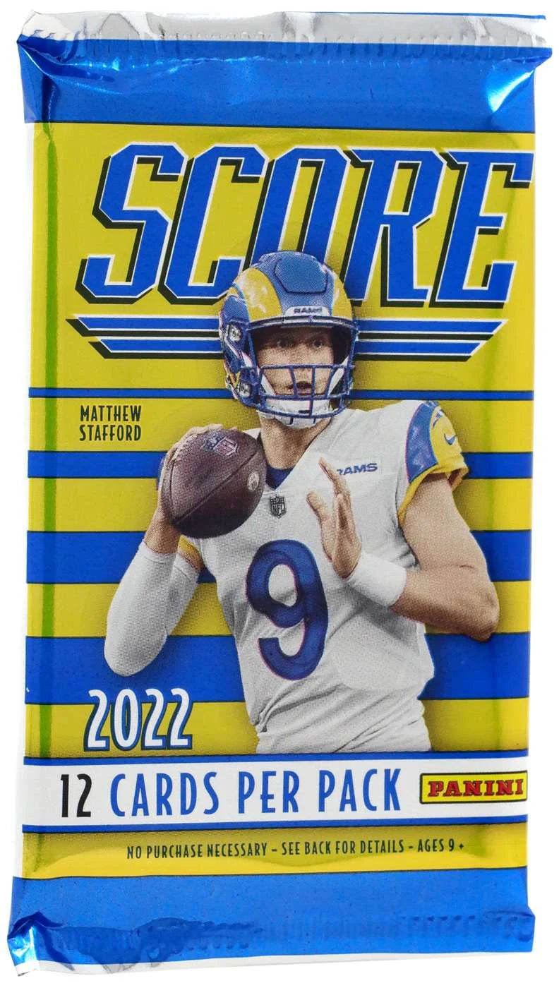 2022 Score Football Trading Card Box (24 Packs) M440262
