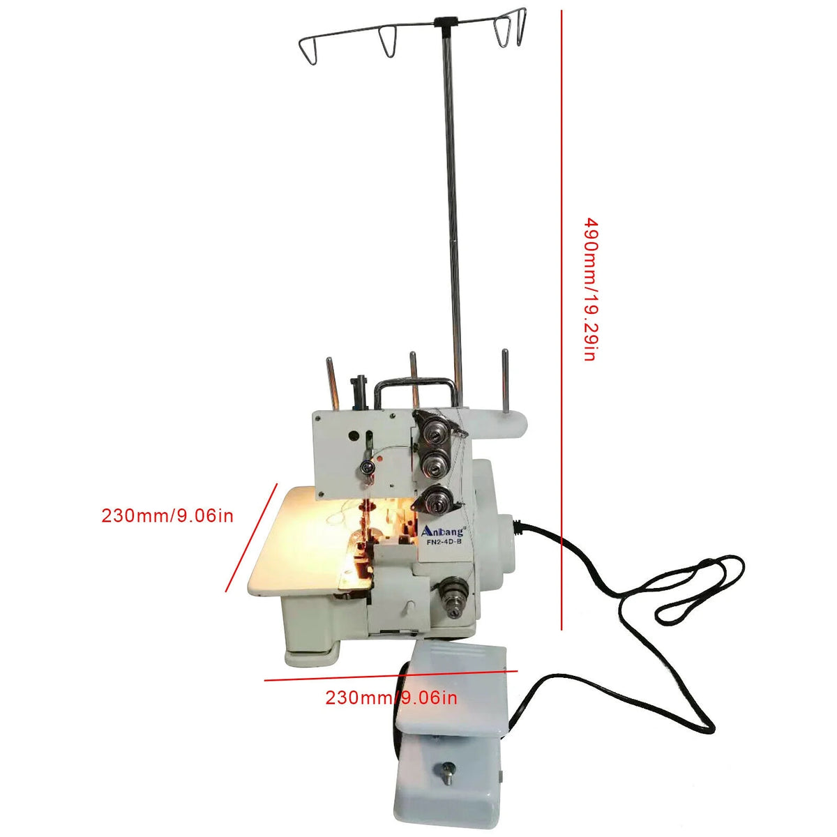 4 Thread Overlock Serger Sewing Machine P361