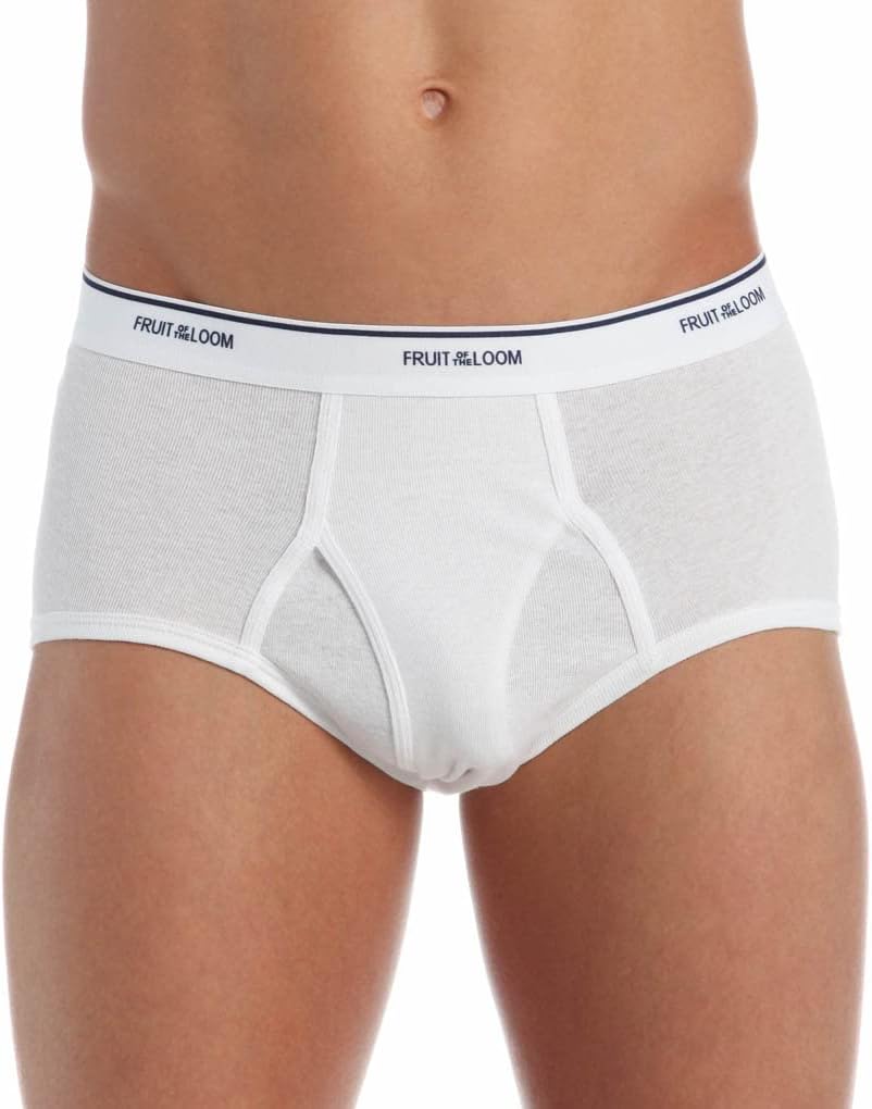 White Cotton Brief Multi-Pack Q58617