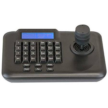 Pan Tilt Zoom PTZ Controller with 3 Axis Joystick LCD Display T31370