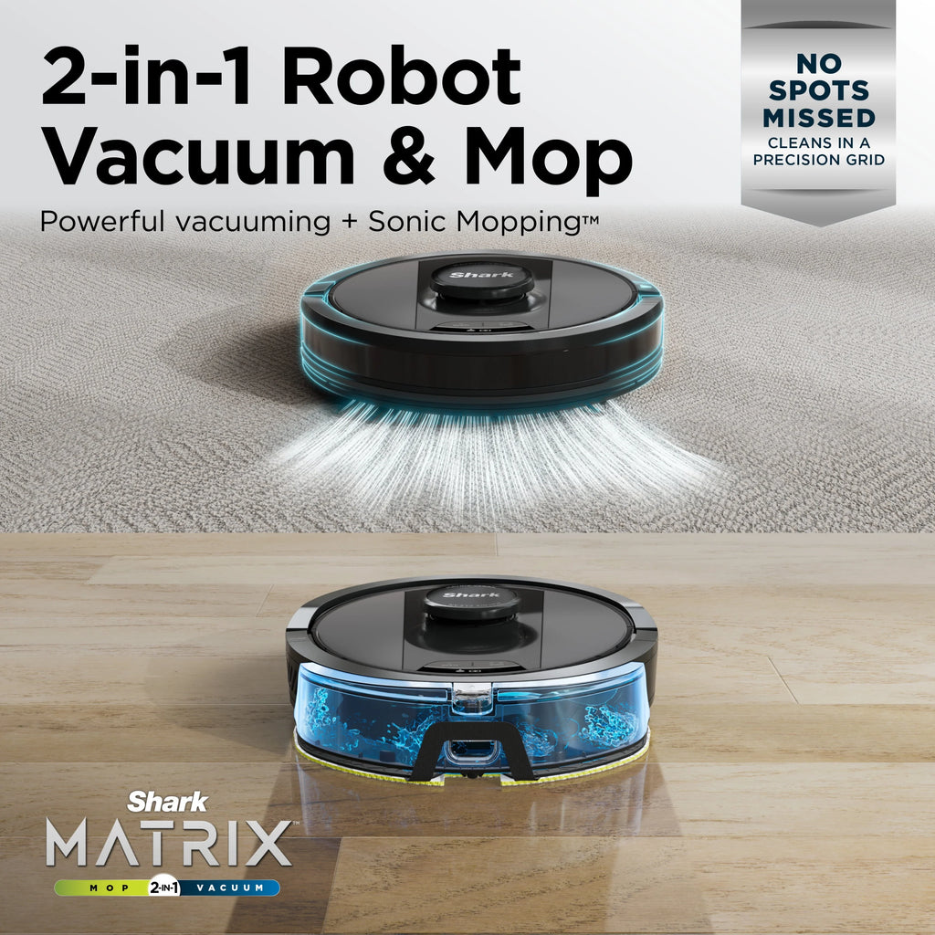 Bagless Robot Vacuum & Mop with Home Mapping T677791