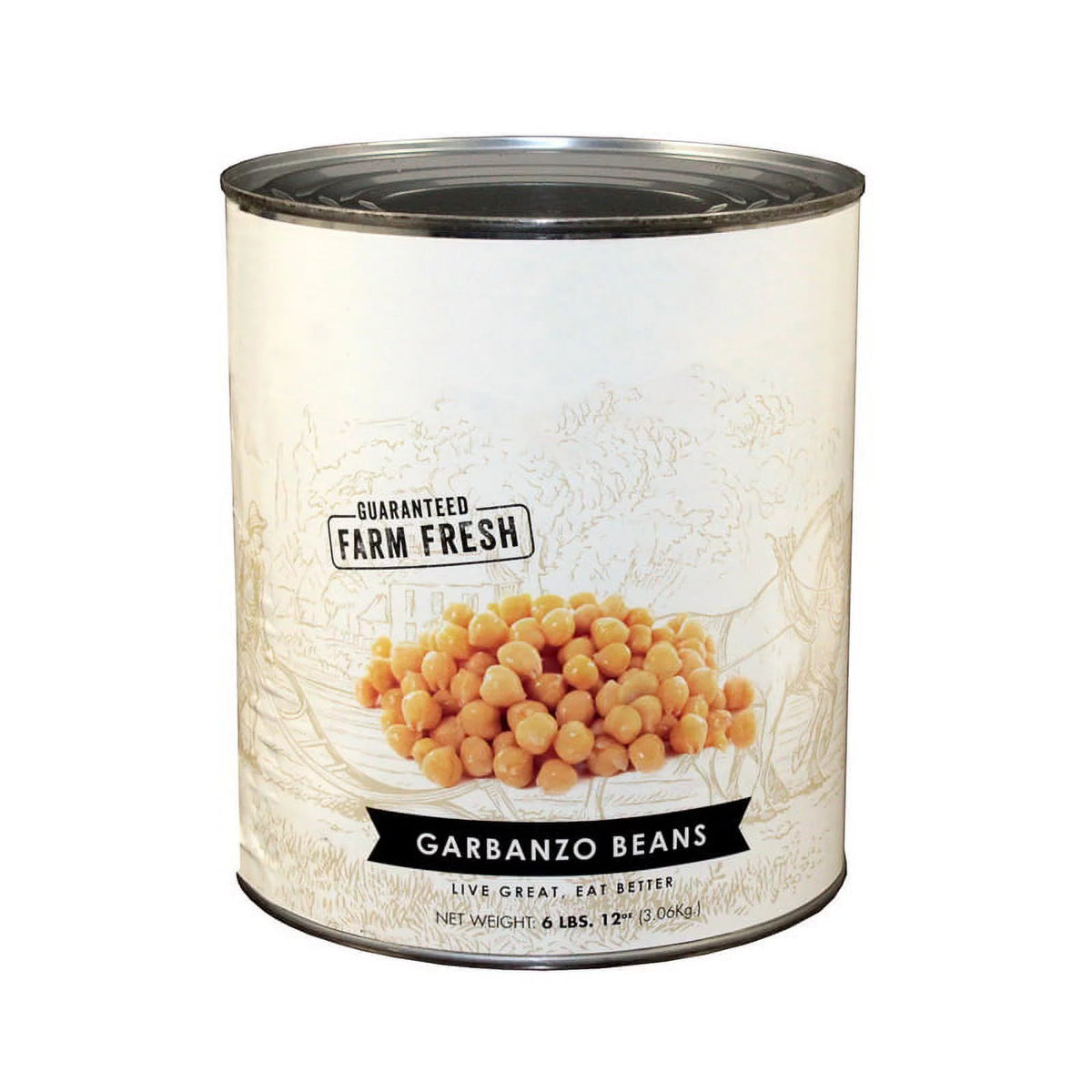 Garbanzo Beans Chickpeas #10 Can 6 Per Case G59927