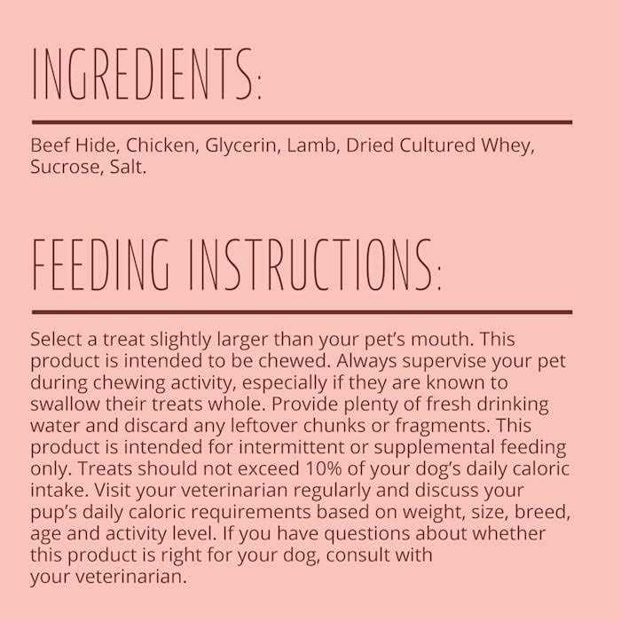 Lamb Twist Dog Treats H75194