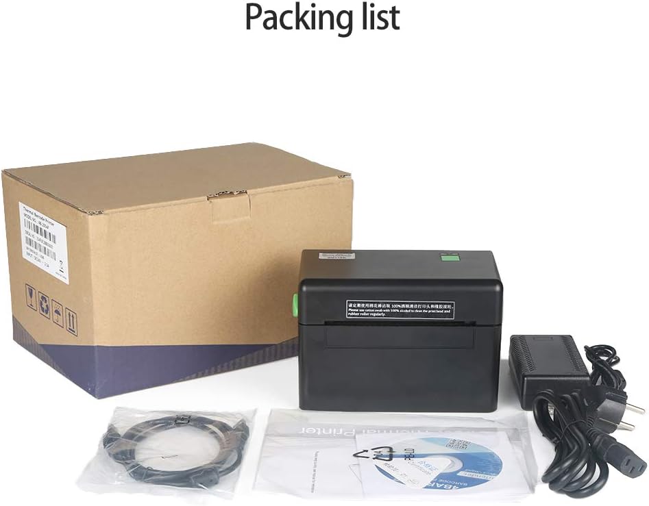 4×6 Direct Thermal Shipping Label Printer J79040