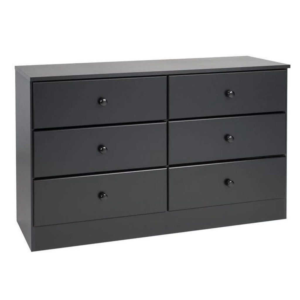 4-Piece Set with 2 Nightstands Double Dresser 4-Drawer Chest Y626
