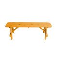 Natural Stain Wood Bench L1966