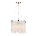 6 Light Polished Chrome Chandelier Q9529