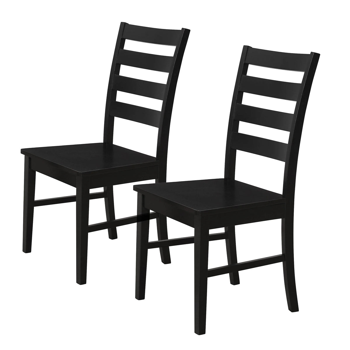 Set of 2 Black Dining Chair S427
