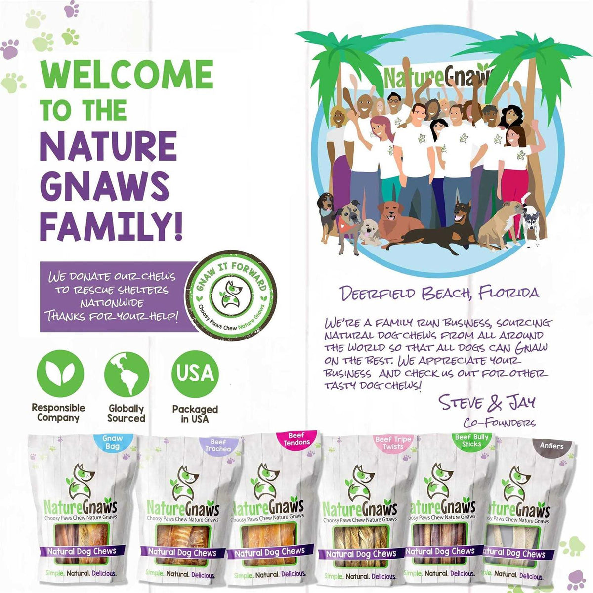 Natural Dog Chews Variety Pack D37042