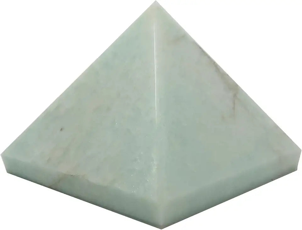 Amazonite Pyramid Green Stone 2.0-2.5 inch X8201