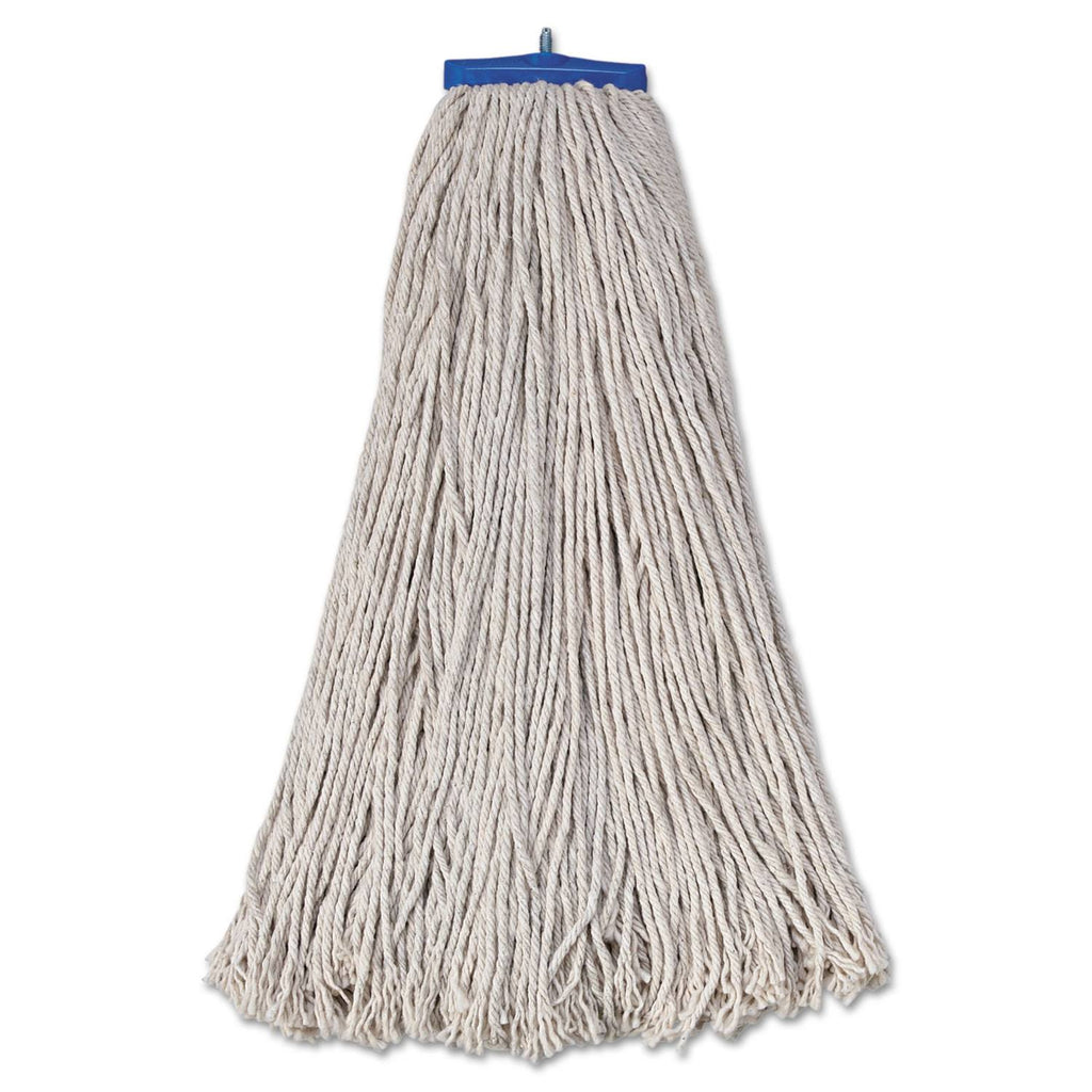 Cotton Fiber Mop Head 32oz White 12/Carton H398