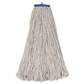 Cotton Fiber Mop Head 32oz White 12/Carton H398