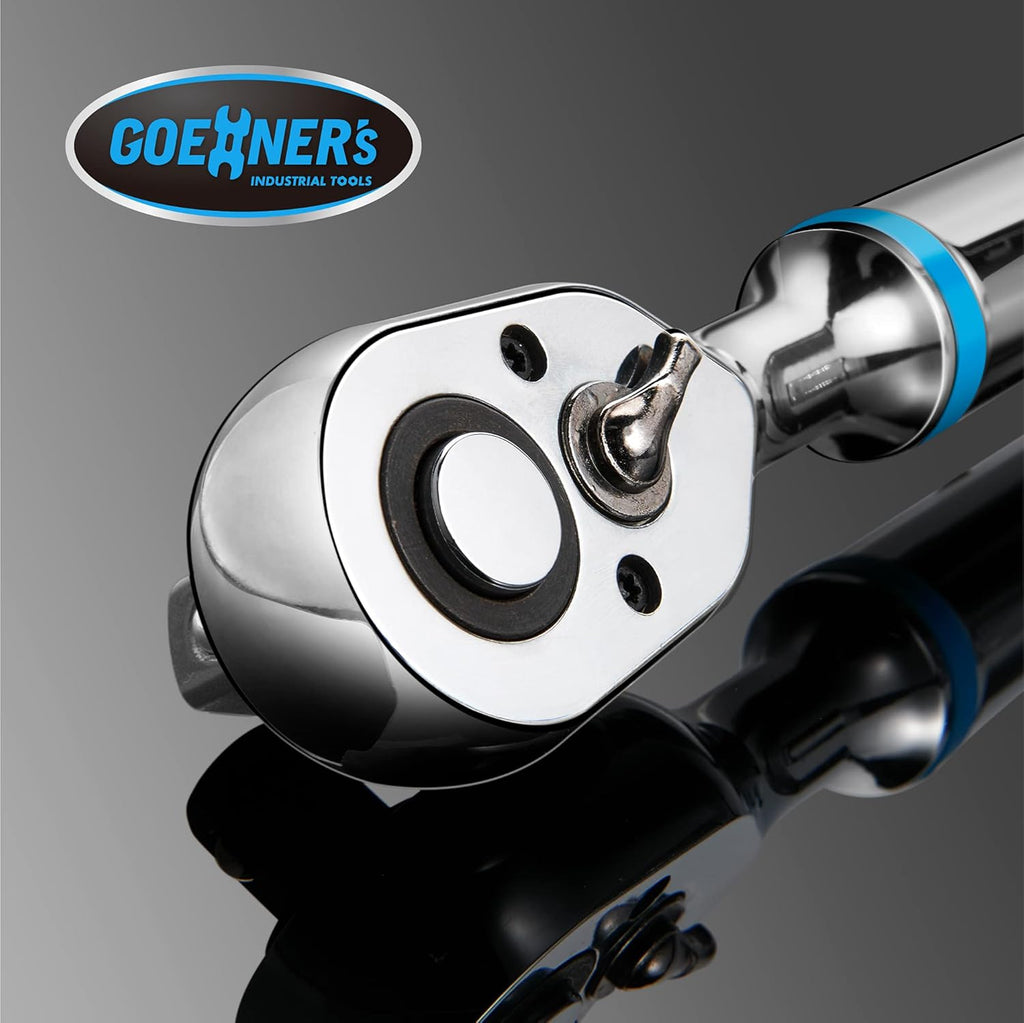 1/2" Drive Digital Torque Wrench, 12.5-250 ft.-lb./17-340 N.m., Electronic Torque Wrench N377